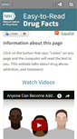 Mobile Screenshot of easyread.drugabuse.gov