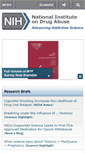 Mobile Screenshot of drugabuse.gov
